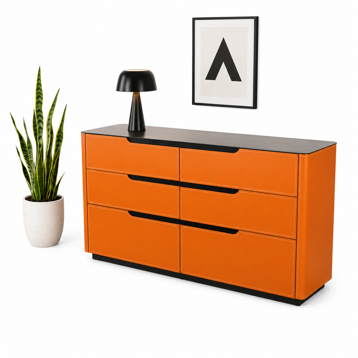Console Cabinet 2002 Orange