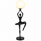 Floor lamp-YL1002-350*H1200-Resin-Black
