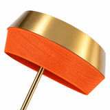 Floor lamp-SM2289F-A-D555×H1700-Golden-Aluminum+Rattan