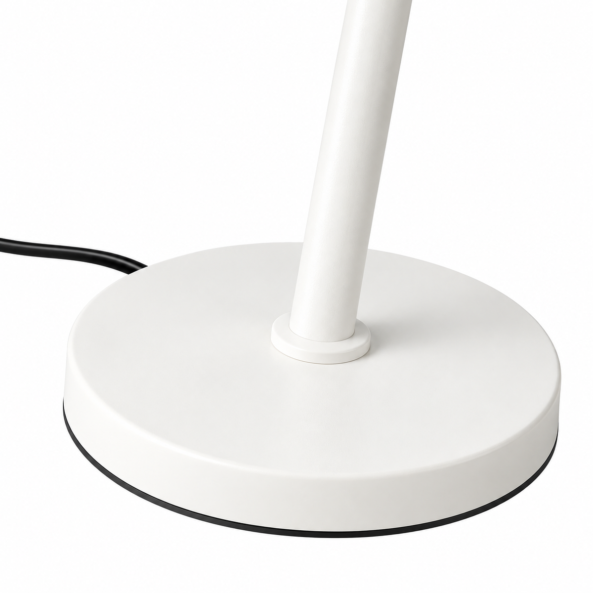 Floor lamp-913F2-H1720  D380-White-Metal+Glass