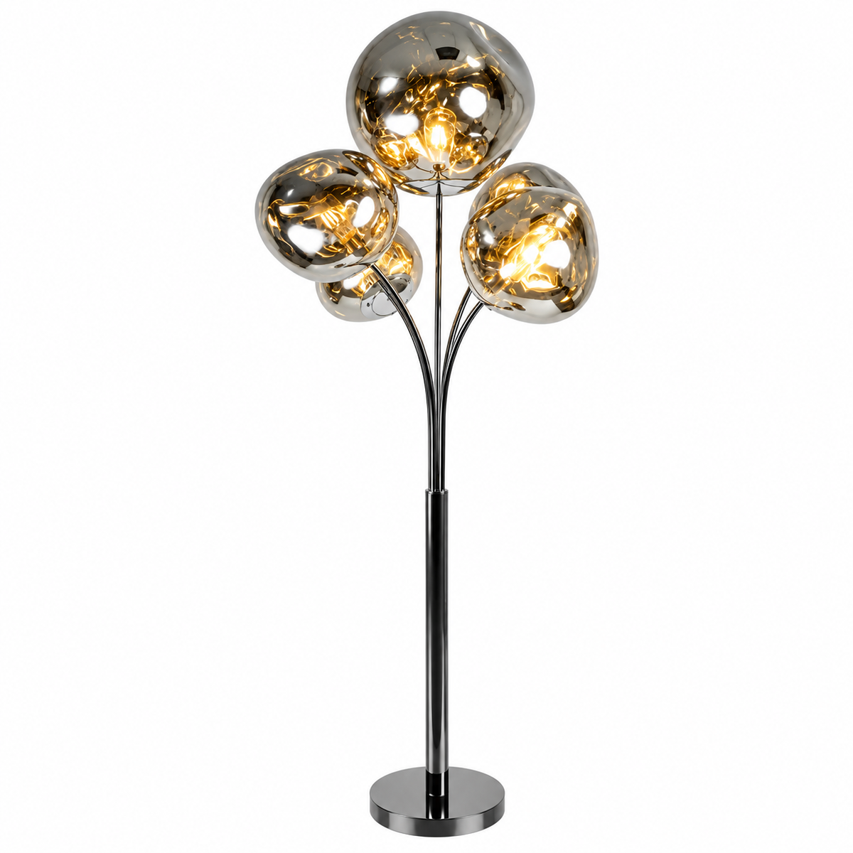Floor Lamp - ML9057 D700*H1750mm - Black - Iron+Acrylic