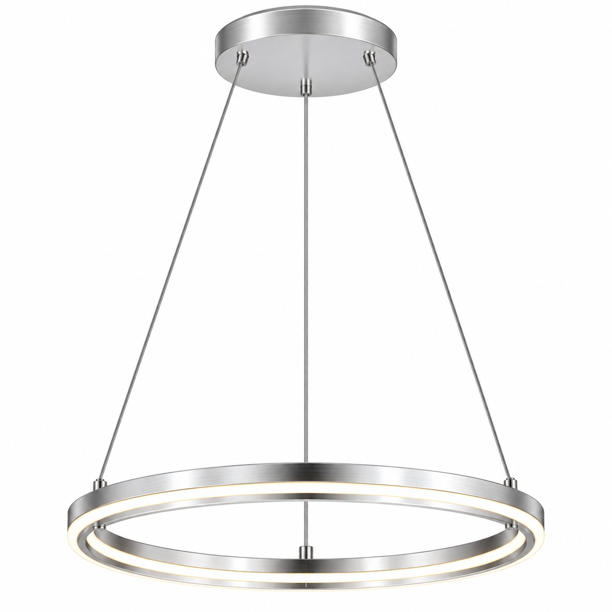 Pendant Lamp - 8185P D1000 Silver D1000 LED 145W 3000k