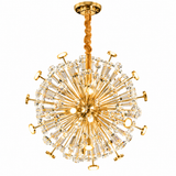 Pendant Light - 61694 - D600 Mixed Colors K9 Crystal - Gold
