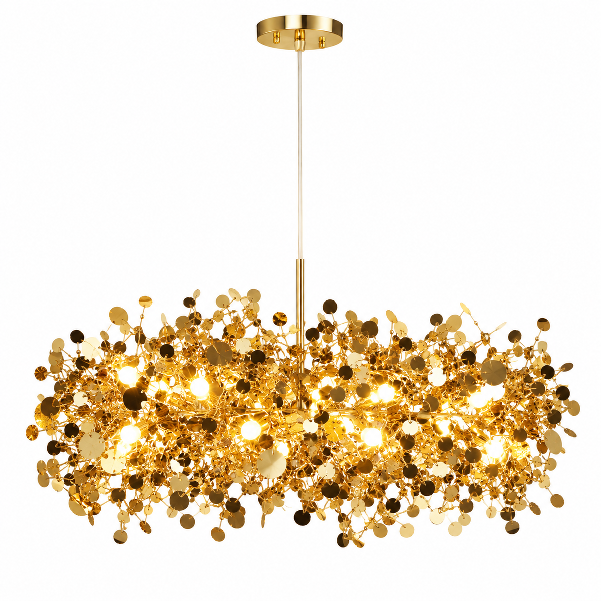 8030-600B Pendant Light Gold