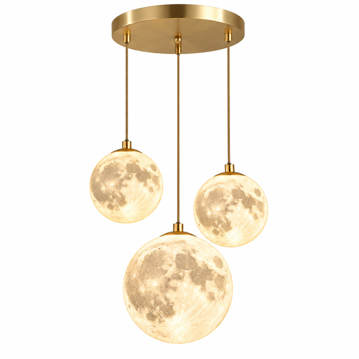 Moon Hanging Light 50cm