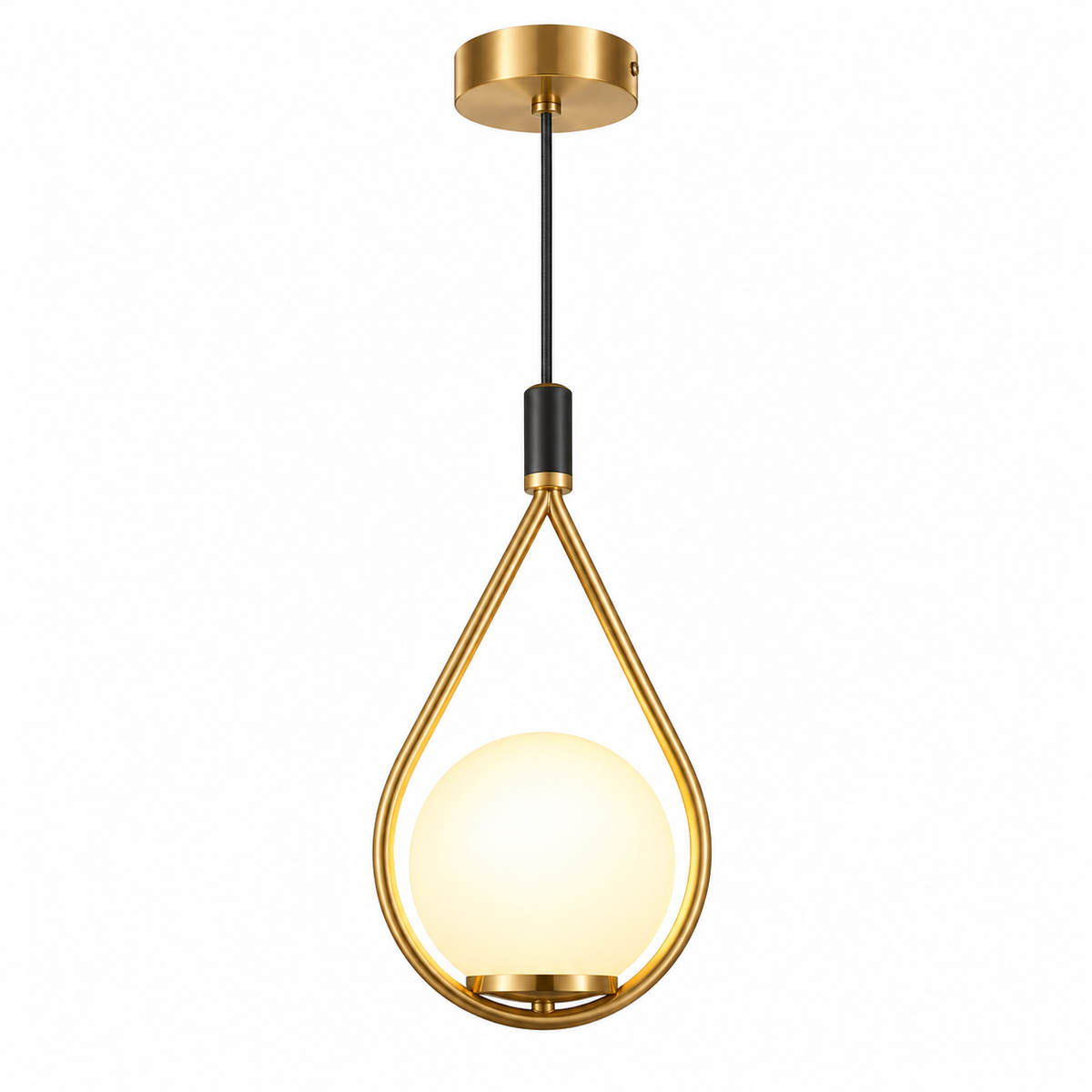 Gold E14 Pendant Light D103/1