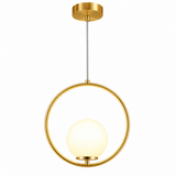 Gold E14 Pendant Light