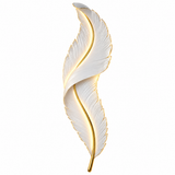 MLA7078 - Leaf Wall Light Metal (White+Gold) W280*H900mm 19W