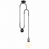 MLA1881B Hanging Light - Black D350*H1200mm