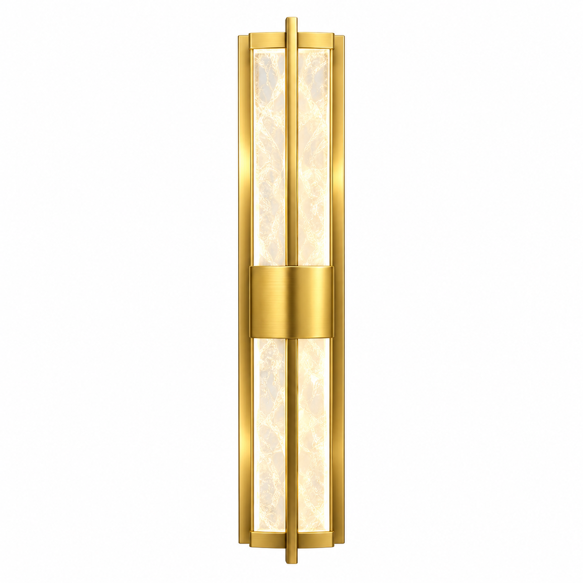 MLA1124S Modern LED Wall Lamp Silver D115*H600mm