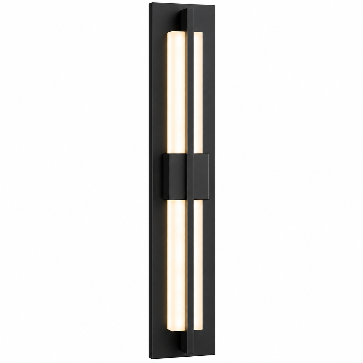 مصباح جداري LED عصري MLA1124B أسود، قطر 115 مم × ارتفاع 600 مم