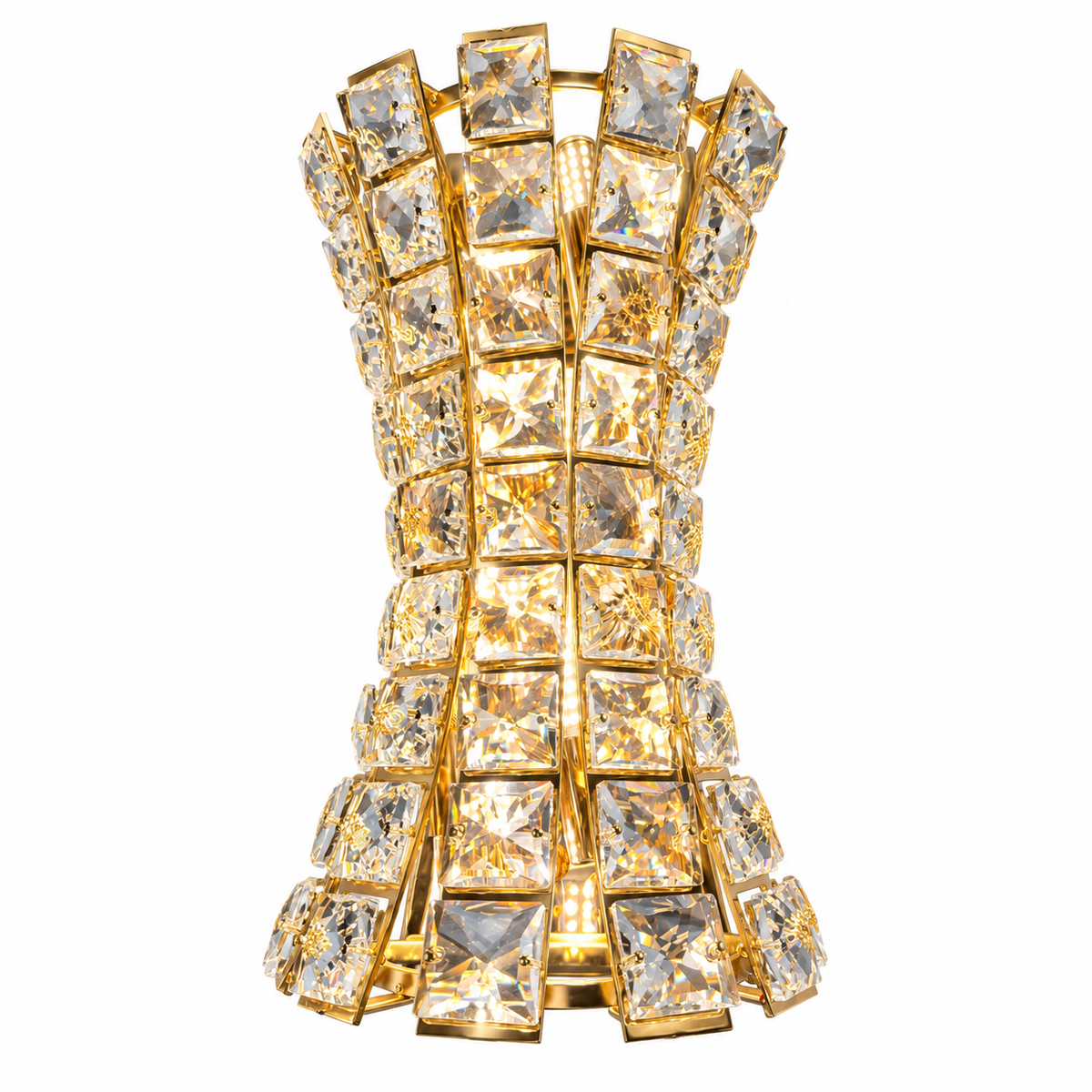 Wall Light 9655 - Gold K9 Crystal