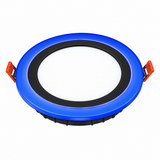 Led RD3+3W Panel Light 6000k+ White+Blue