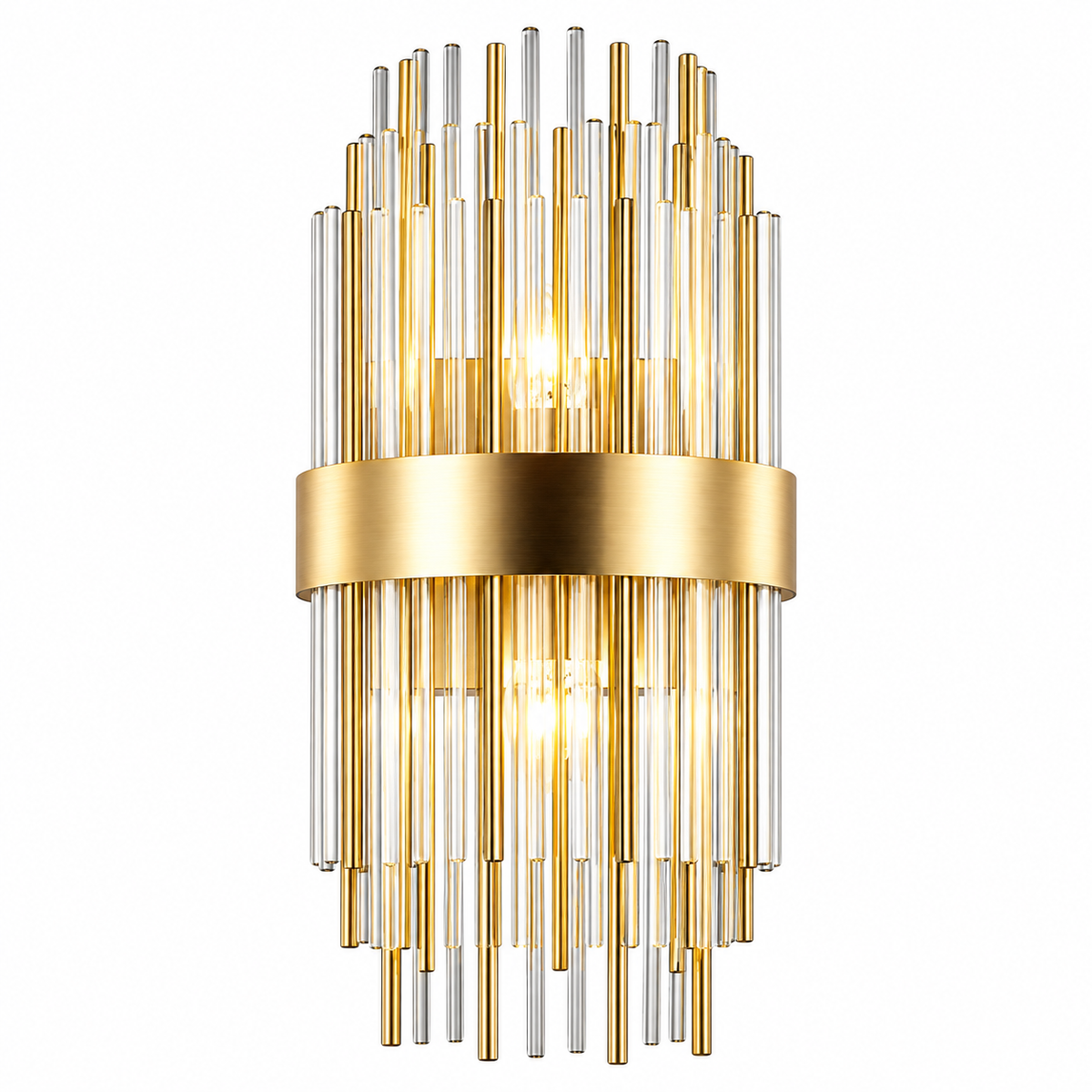 B2553W Dual E14 Wall Lamp