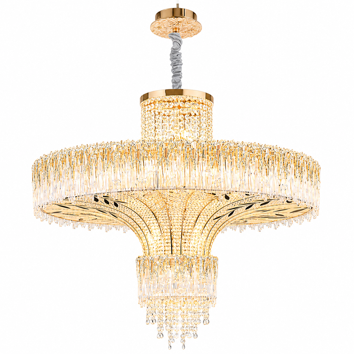 33212/25 قلادة – D800 H780 E14*25+LED ذهبي (3 ألوان) 
