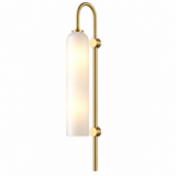 8120W Silver Wall Sconce