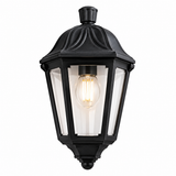 Medium Half Wall Light - Black