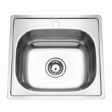 Stainless Steel Inset Kitchen Sink 480 × 480 mm