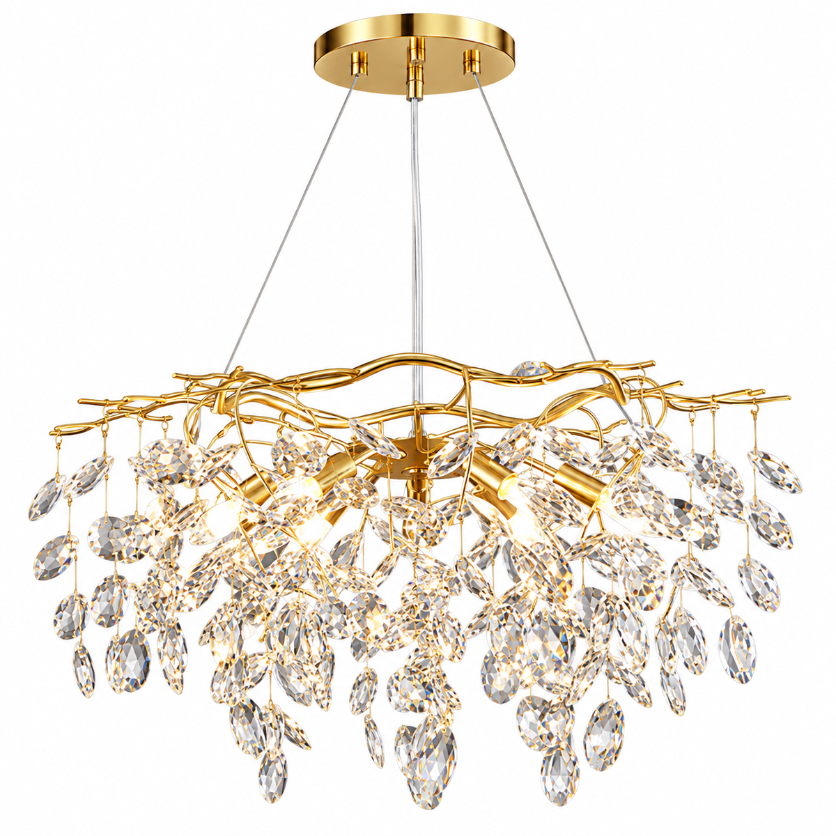Chandelier - OMG0827-D100 3000K Silver