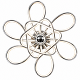 7123/6 – 6-Light Chrome Ceiling Lamp