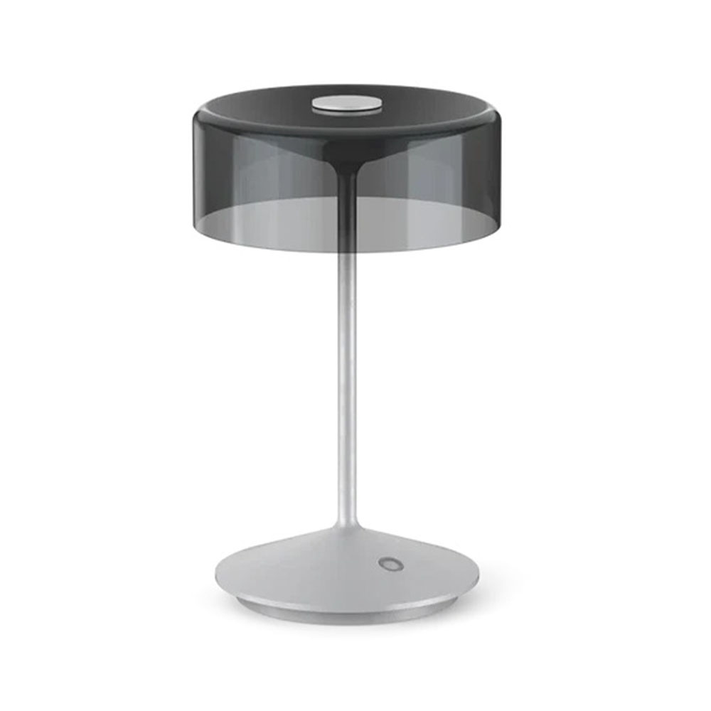 Crystal Rechargeable Table Lamp - Chrome