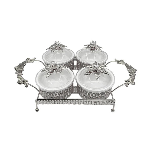 Jiangmen 45x28x16 Cm 4 Bowls Serving Set