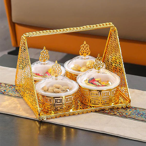 Jiangmen 28x28x22 Cm 4 Bowls Serving Set