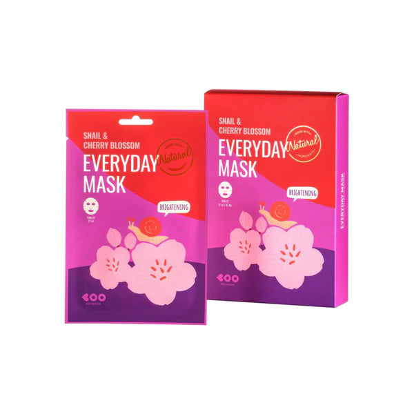 Dearboo Snail & Cherry Blossom Everyday Mask