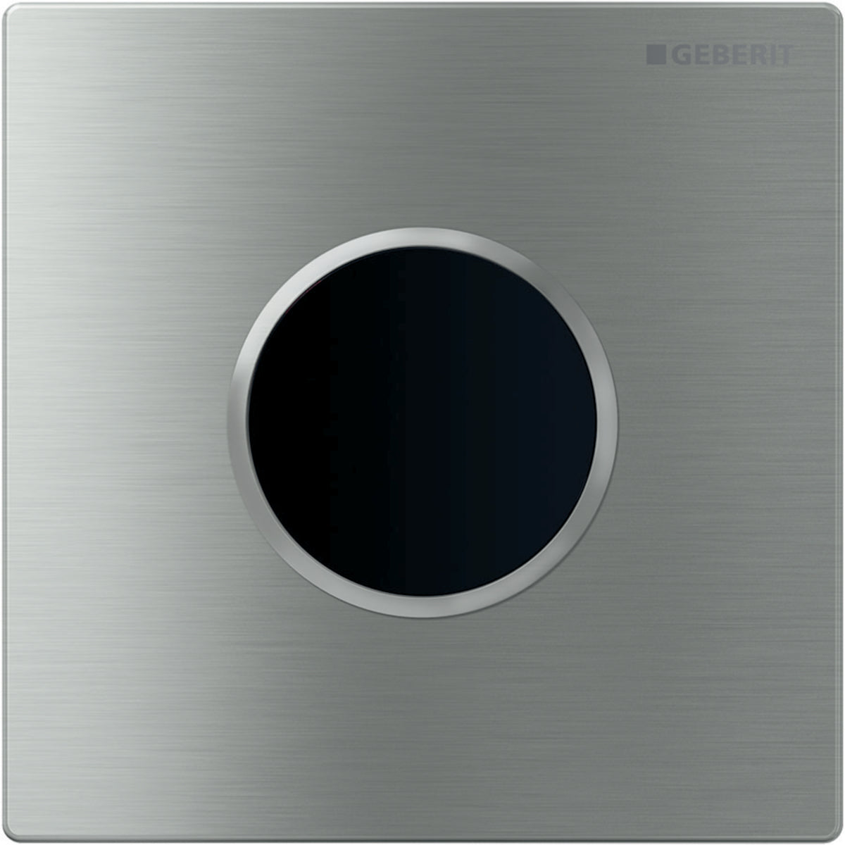 Geberit Type 10 Cover Plate – Brushed/Polished Stainless Steel