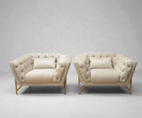 Nancy Sofa Set 3+3+1+1 – Elegant 8-Seater