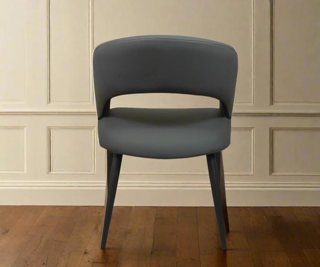 كرسي طعام (رمادي)