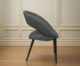 كرسي طعام (رمادي)