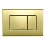 Slovenia Dots Duo Flush Button Bright Gold