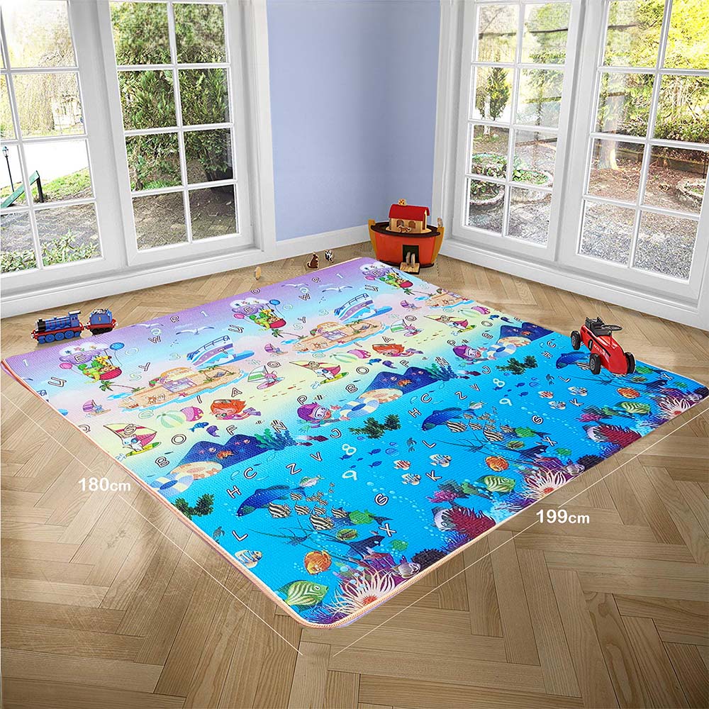 Double-sided Pattern Safe Play Foam Floor Mat