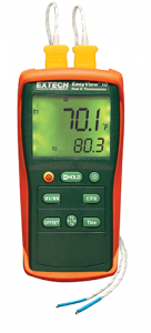 Extech EA10 EasyView Dual Input Thermometers QATAR