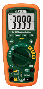 Extech EX505 11 Function Heavy Duty True RMS Industrial MultiMeter QATAR