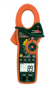 Extech EX840 1000A AC/DC True RMS Clamp/DMM + IR Thermometer QATAR