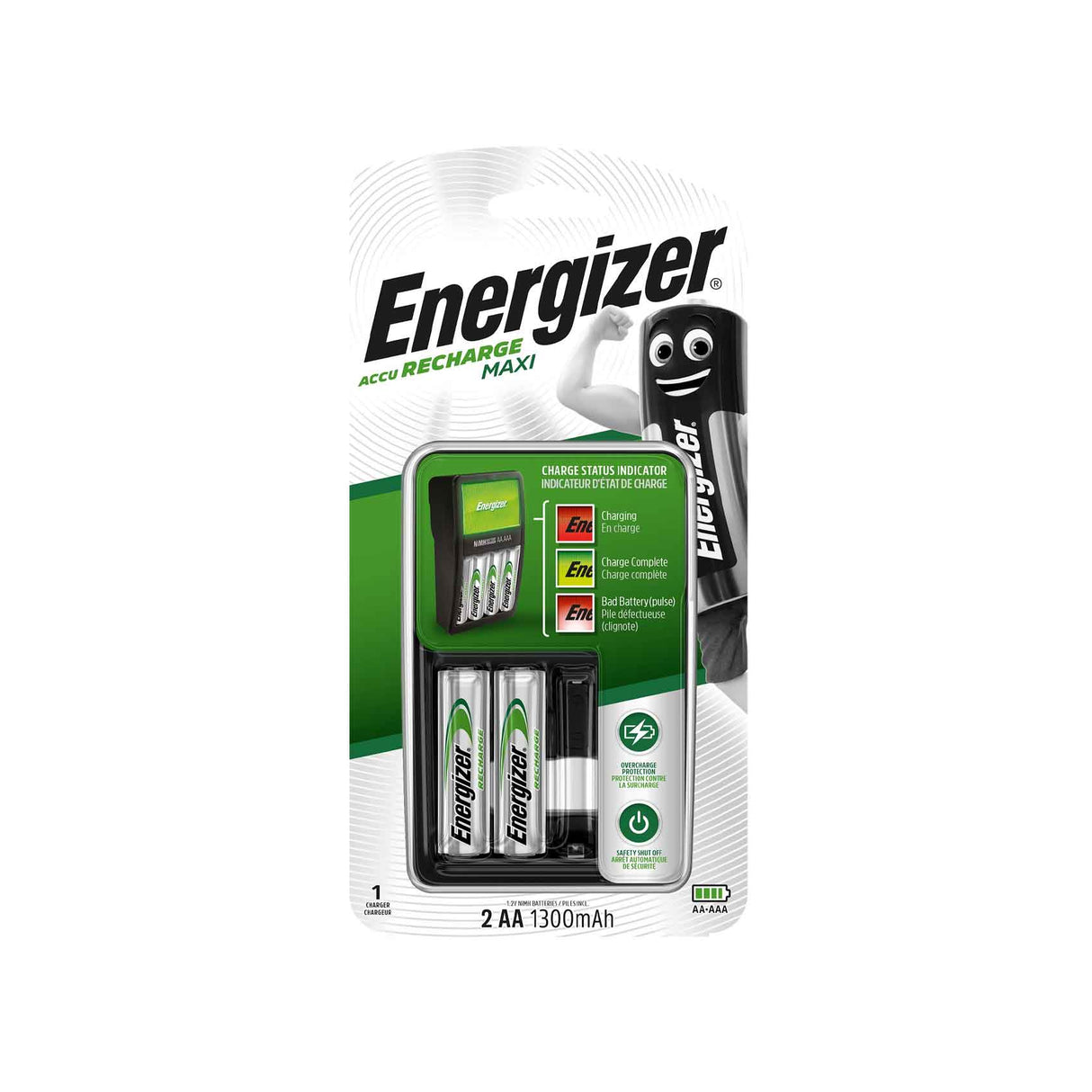 Energizer Battery Charger+2Bat Aa Qatar