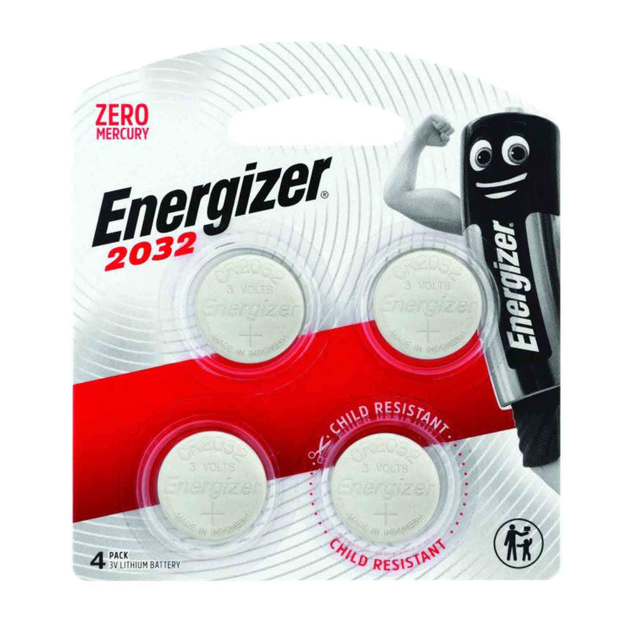 Energizer Electronic Lithium Battery ECR2032BP4 Qatar
