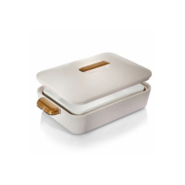 Enjoy Rectangular Insulated Server Colorado 2.8L - White/Amber
