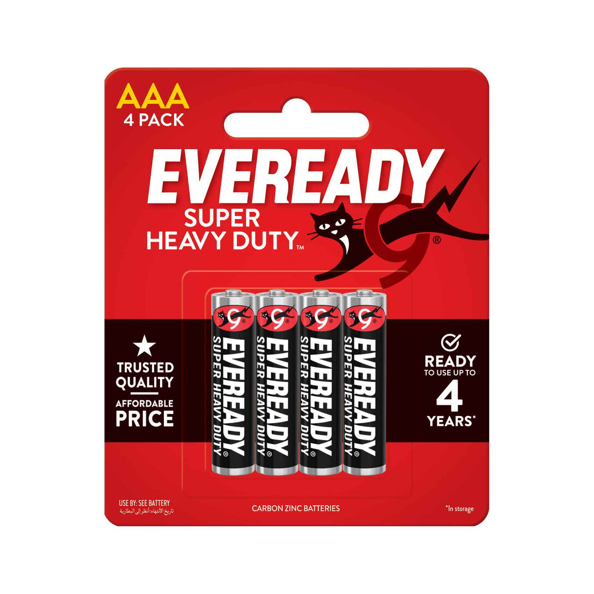 Eveready Super Battery Aaa 4Pcs Qatar