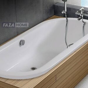 Dana Acrylic Bathtub — Oval 160 × 70.5 cm