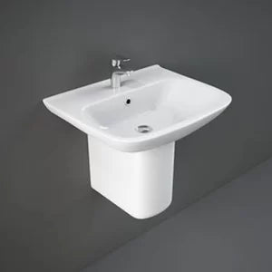 RAK Ceramics Origin Wash Basin Half Pedestal