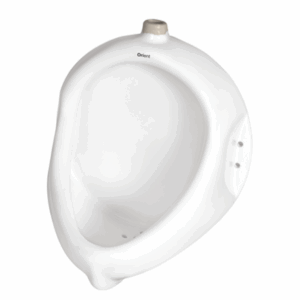 Flat Back Plain White Ceramic Urinal