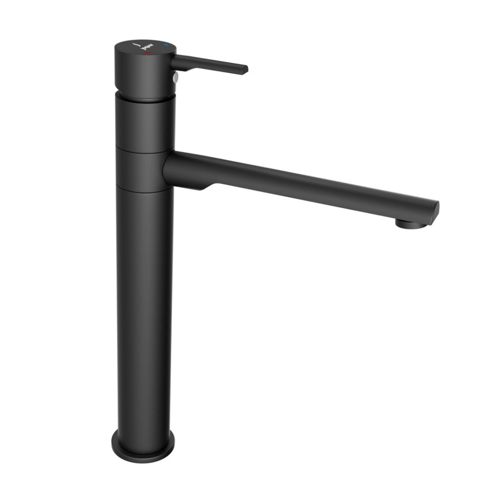 Single Lever Sink Mixer - Black Matt