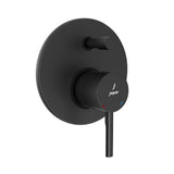 Single Lever Exposed Parts Kit of Diverter - Black Matt