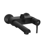 Single Lever Wall Mixer - Black Matt