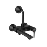 Single Lever Wall Mixer 3-in-1 System - Black Matt
