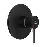 Exposed parts kit of single Lever shower mixer - Black Matt