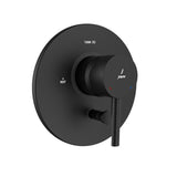 3-Inlet Single Lever Concealed Diverter - Black Matt